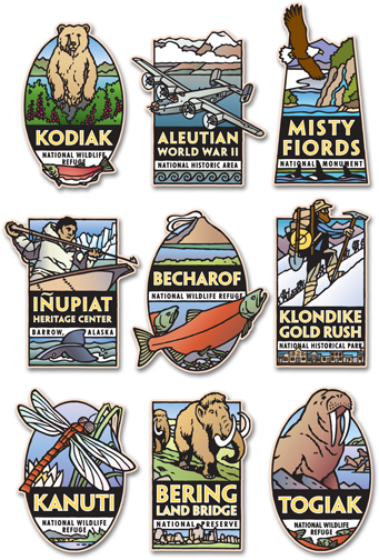 AK Geo park icons