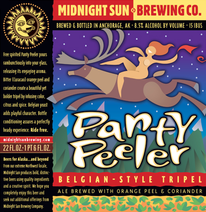 Kodiak beer label